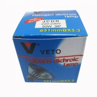 หลอดฮาโลเย่น VETO JCDR38 220V 50W GX5.3